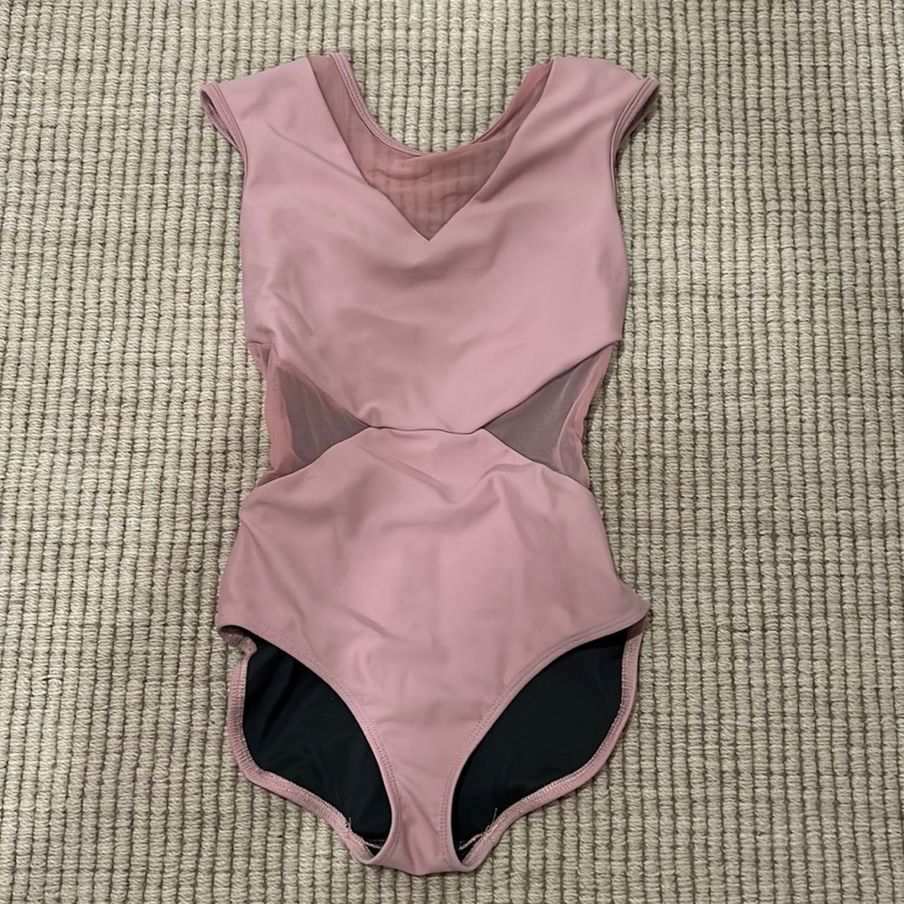 Five Dance Wear Pink Leotard YXL